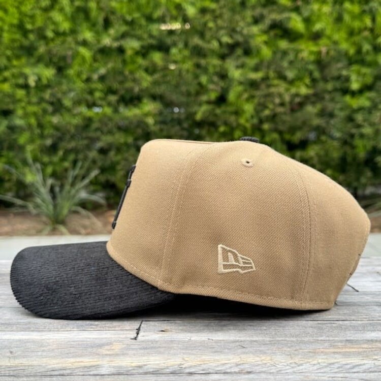New Era LA Upside Down Khaki/Black Cord 1988 940 A-Frame