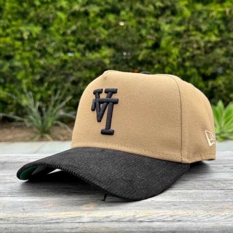 New Era LA Upside Down Khaki/Black Cord 1988 940 A-Frame