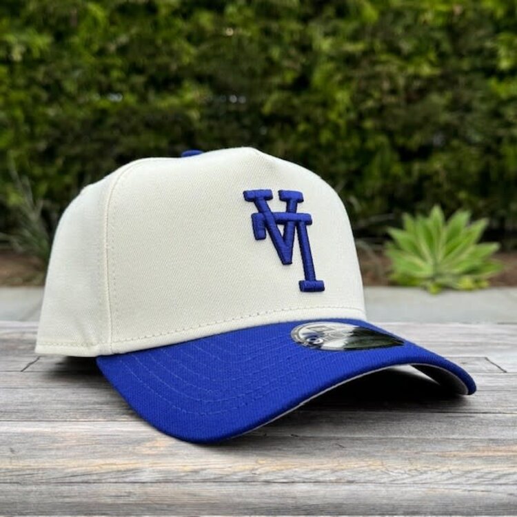 New Era LA Dodgers Upside Down Ivory/Royal 940 A-Frame