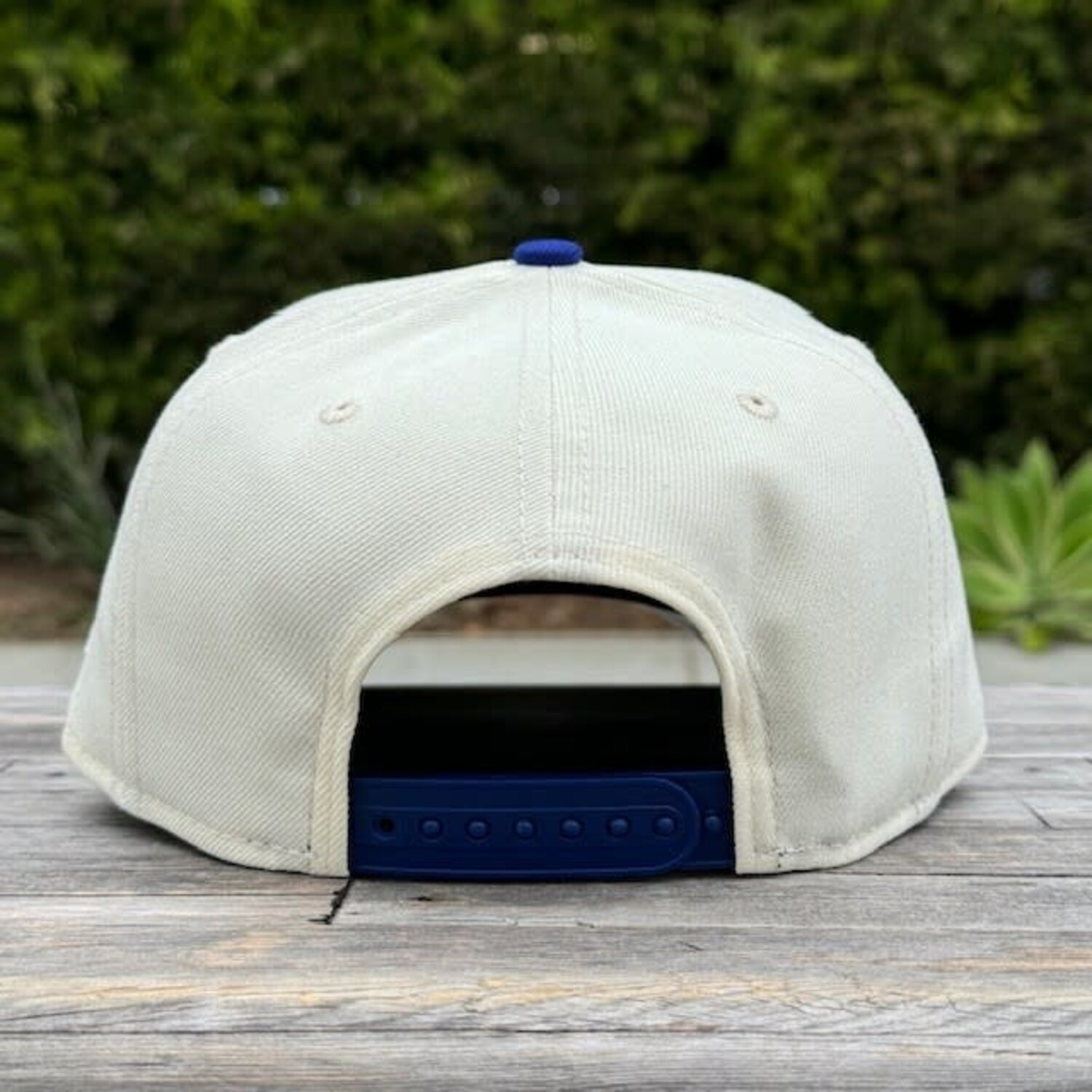 LA Upside Down Ivory/Royal 940AF Snapback - The Locker Room of Downey