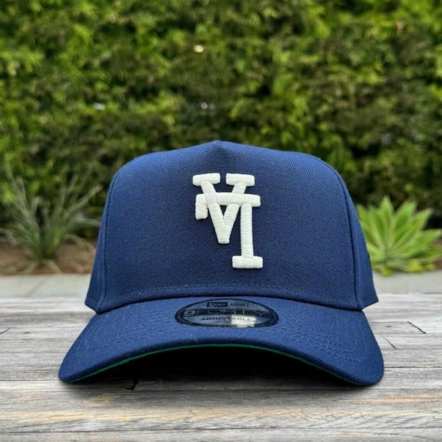 LA Upside Down Dark Blue 940AF Snapback - The Locker Room of Downey