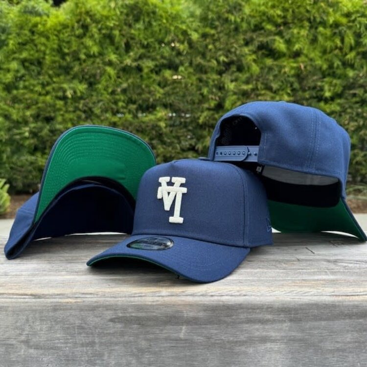 New Era LA Upside Down Dark Blue 940  A-Frame