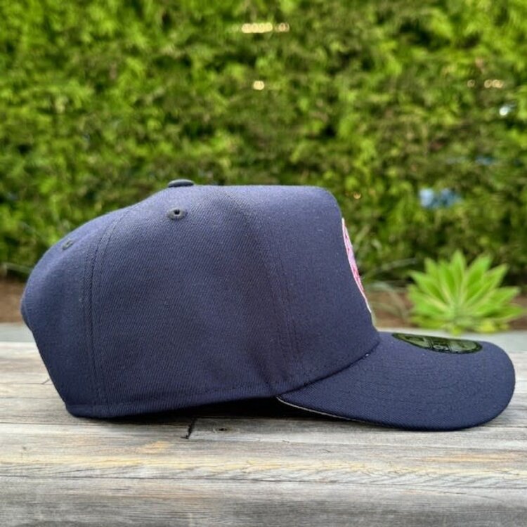 New Era NY Hat Logo Navy 940 A-Frame