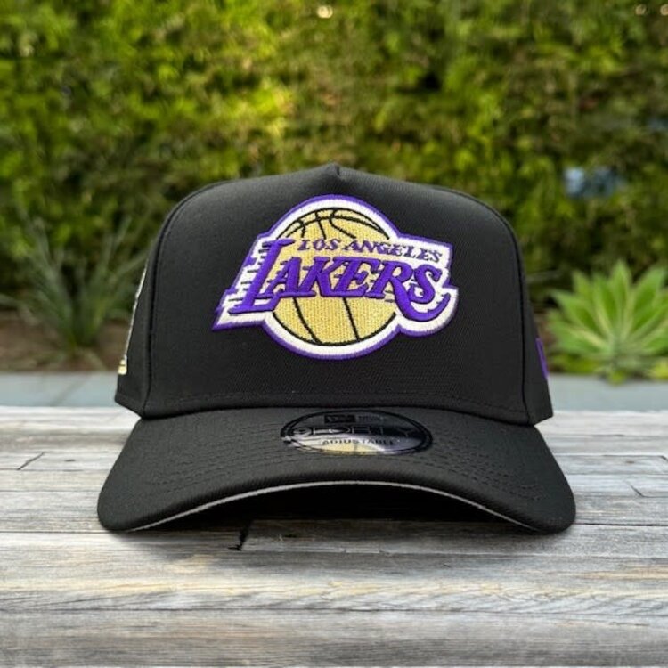New Era Lakers Black Gold Trophy SP 940 A-Frame