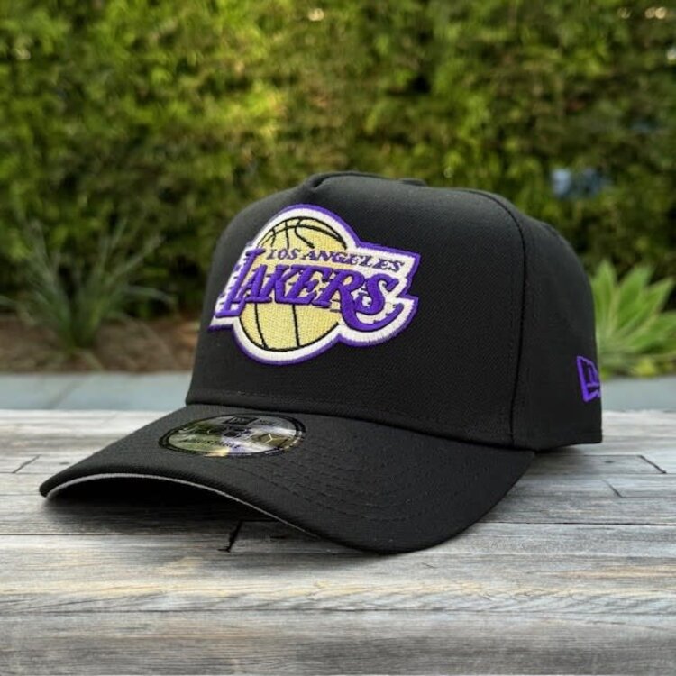 New Era Lakers Black Gold Trophy SP 940 A-Frame