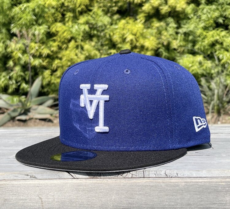 New Era LA Upside Down Royal/Black 950 Snapback