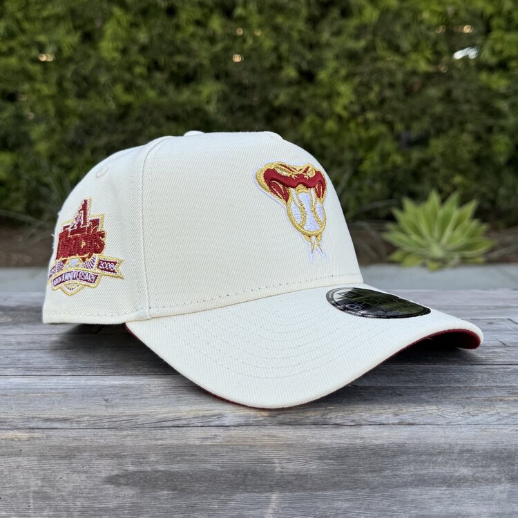 New Era Arizona Diamondbacks Ivory 10th Anniv Red UV 940 A-Frame