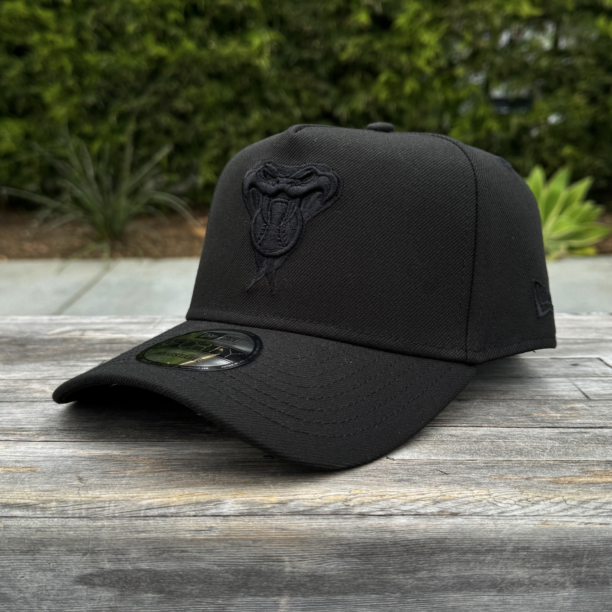 New Era 59Fifty Arizona Diamondbacks Fitted Hat – Black On Black Alternate – MLB – Wool