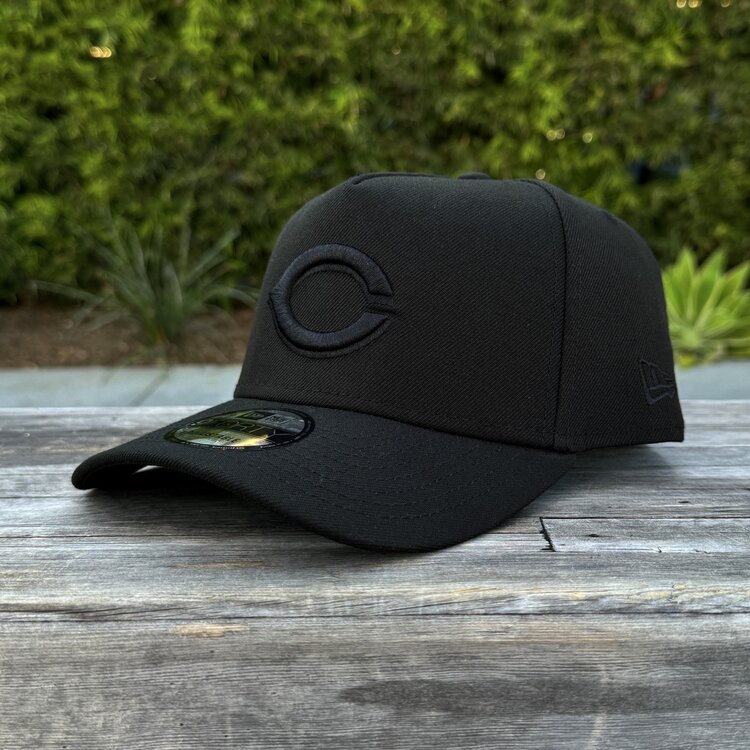 New Era Cincinnati Reds Black Black 940 A-Frame