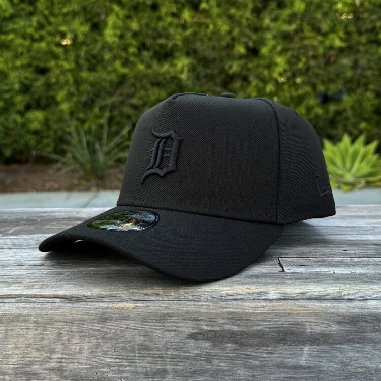 New Era Detroit Tigers Black Black 940 A-Frame