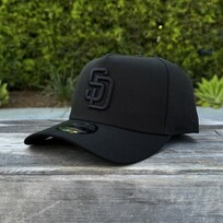 New Era San Diego Padres Black Black 940 A-Frame