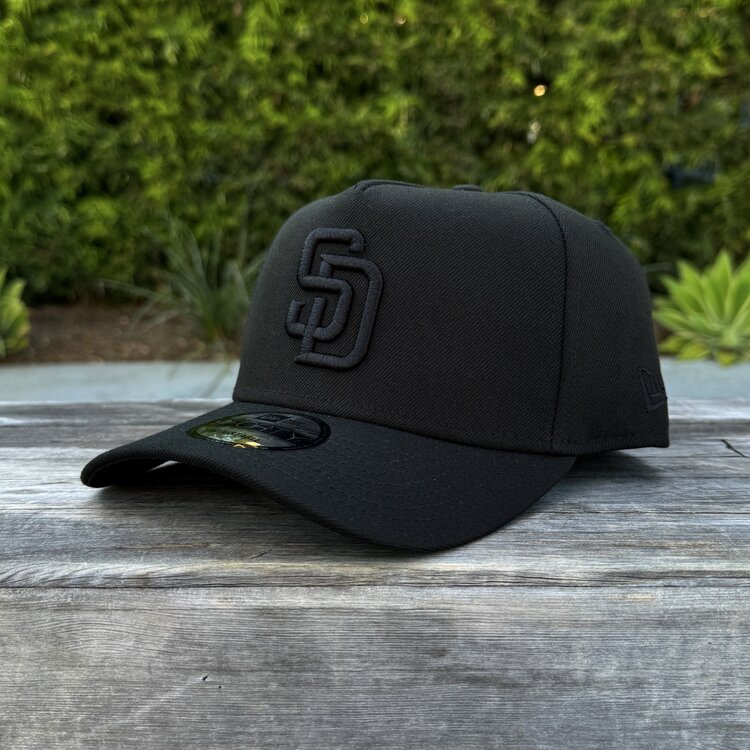 New Era San Diego Padres Black Black 940 A-Frame