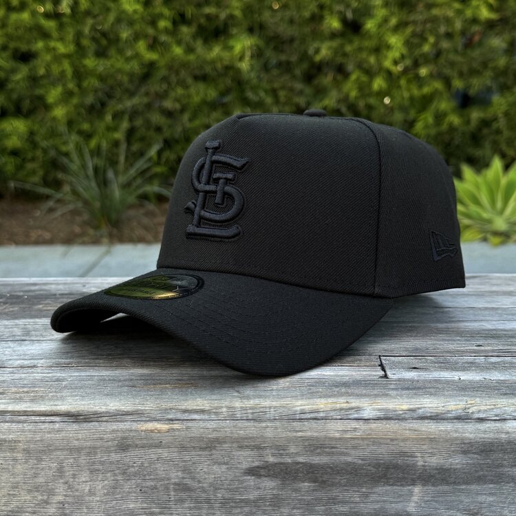 New Era St. Louis Cardinals Black Black 940 A-Frame