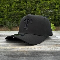 New Era Texas Rangers Black Black 940 A-Frame