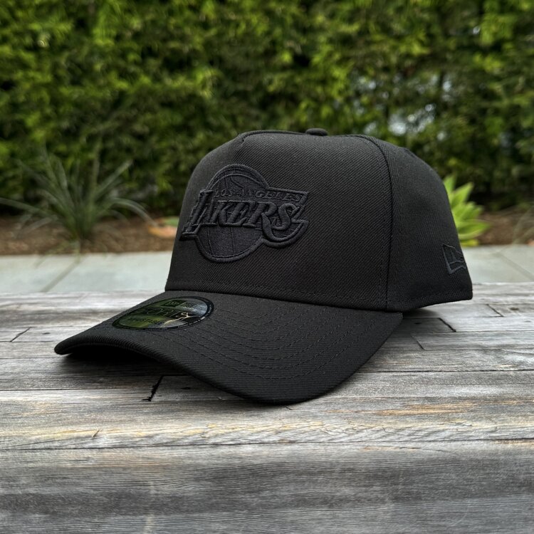 New Era LA Lakers Black Black 940 A-Frame