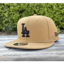 New Era LA Dark Khaki Black 950 Snapback