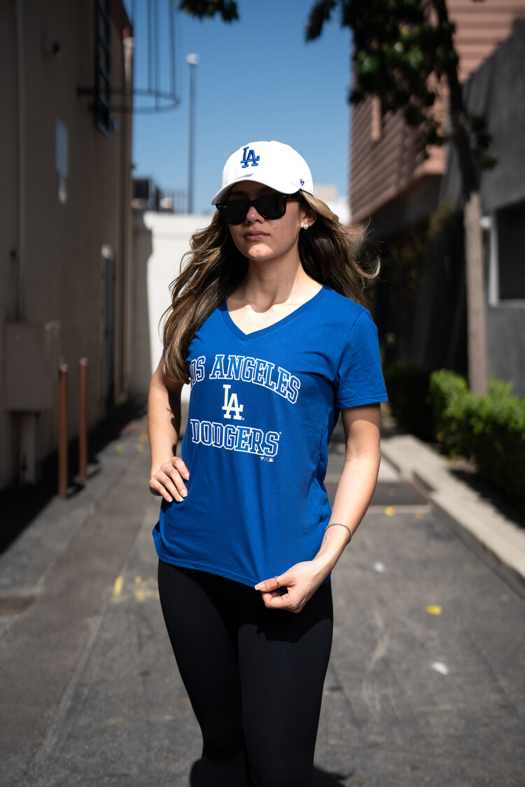 Fanatics Dodgers W Heart & Soul Royal