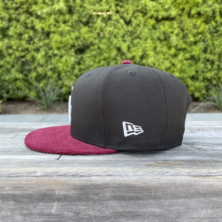New Era LA Black/Cardinal Corduroy 950 Snapback