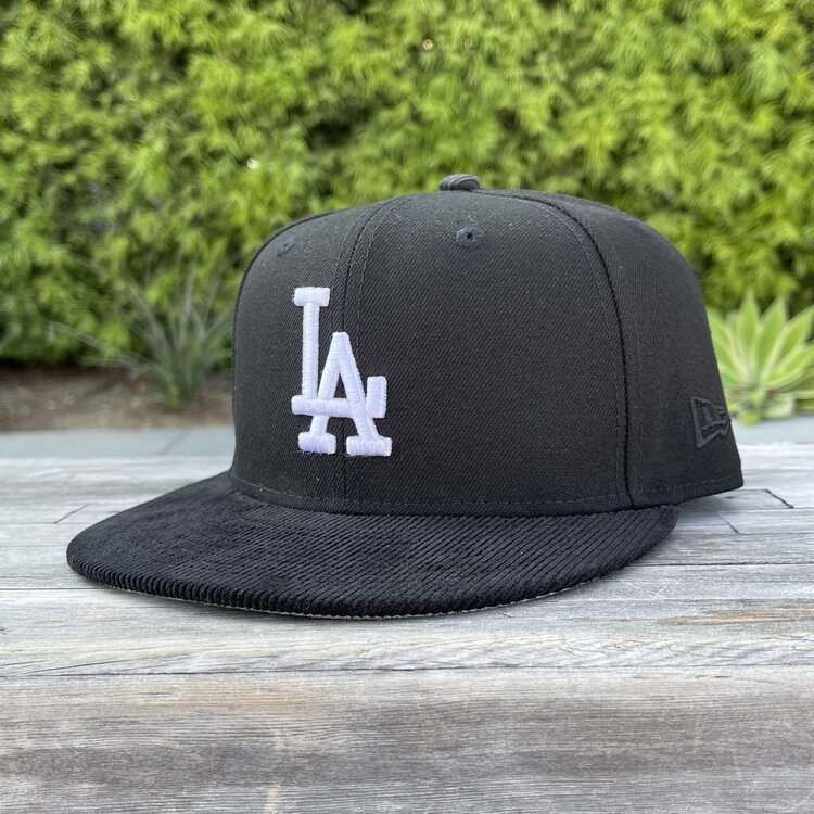 New Era LA Black Poly/Black Corduroy 950 Snapback