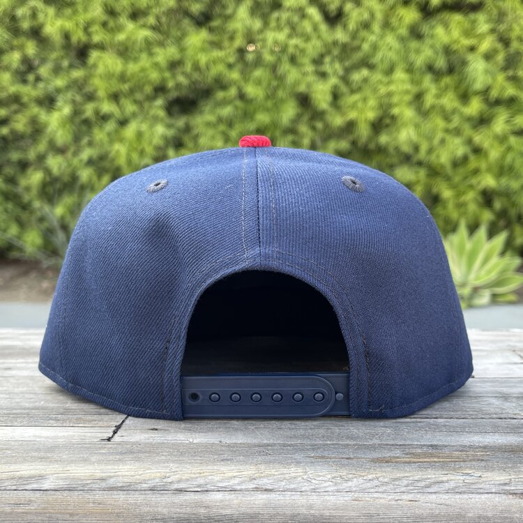 New Era LA Navy/Red Corduroy 950 Snapback