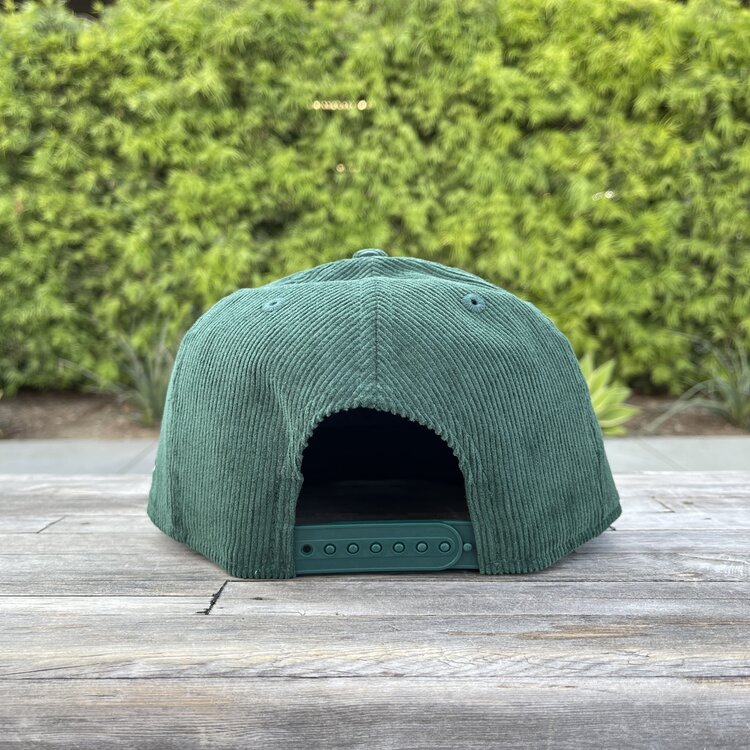 New Era LA Dark Green Corduroy 950 Snapback
