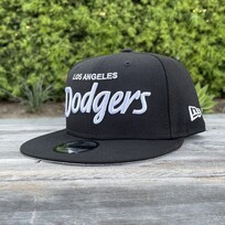 New Era LA Black White Script 950 Snapback