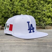 Pro Standard Dodgers LA Mex Patch PS Snapback White