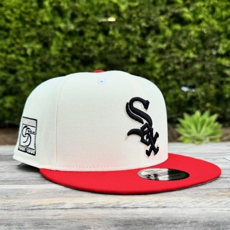 New Era White Sox Ivory/Red 95 Years 950 Snapback
