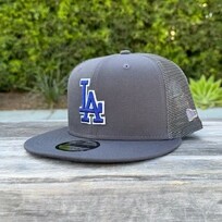New Era LA Graphite Mesh Royal-White 950