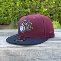 New Era Charros de Jalisco Maroon/Navy 950 Snapback
