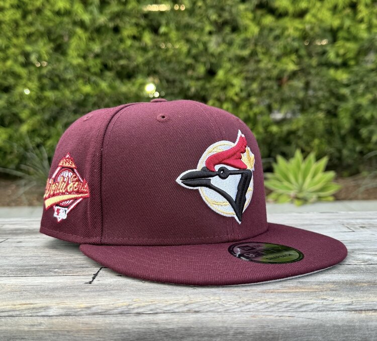 New Era Blue Jays Maroon 1993 WS 950 Snapback