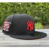 New Era NY Black Red 75th Stadium Anniv 950 Snapback