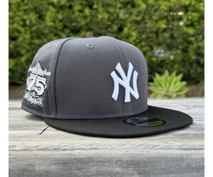 NY Graphite/Black 75th Stadium Anniv 950 Snapback - The Locker