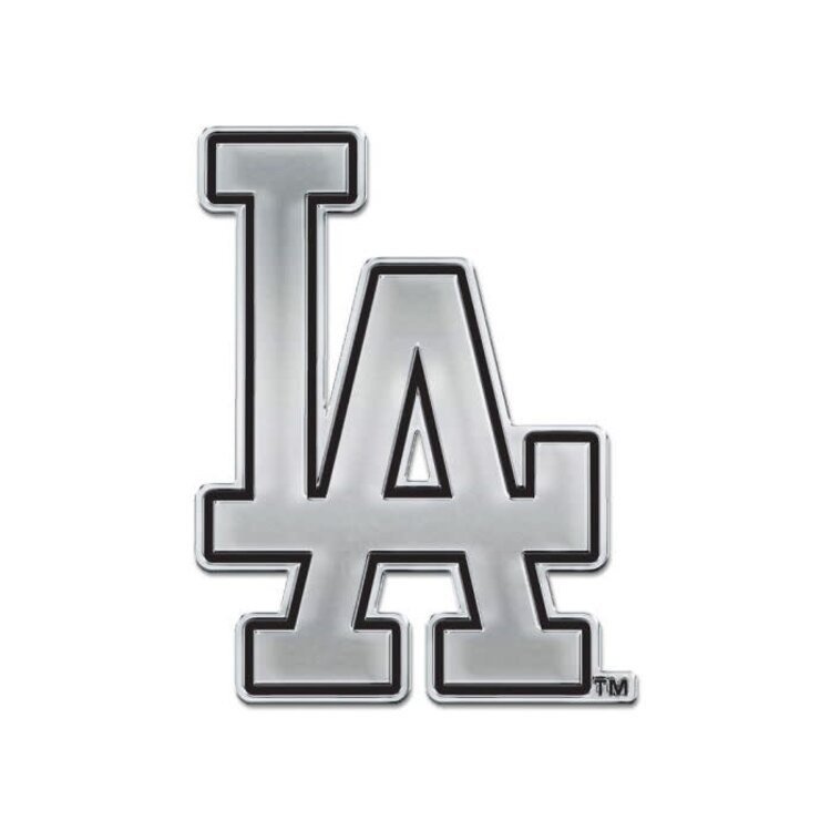 Wincraft LA Dodgers Chrome LA Auto Emblem