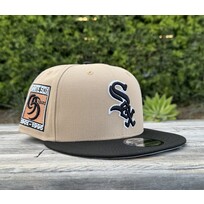 New Era White Sox Khaki/Black 95 Years 950 Snapback