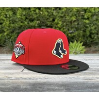New Era Boston Red/Black Socks Logo 90th Fenway 950 Snapback