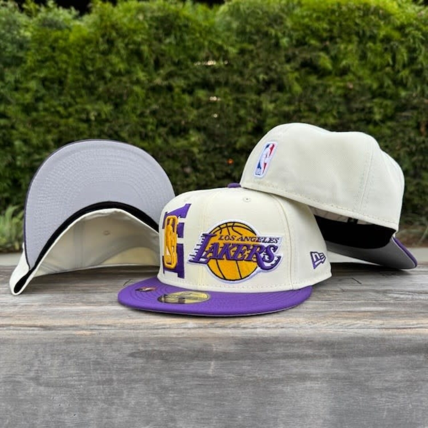 Lakers 2022 NBA Draft Ivory/Team Color Fitted - The Locker Room of