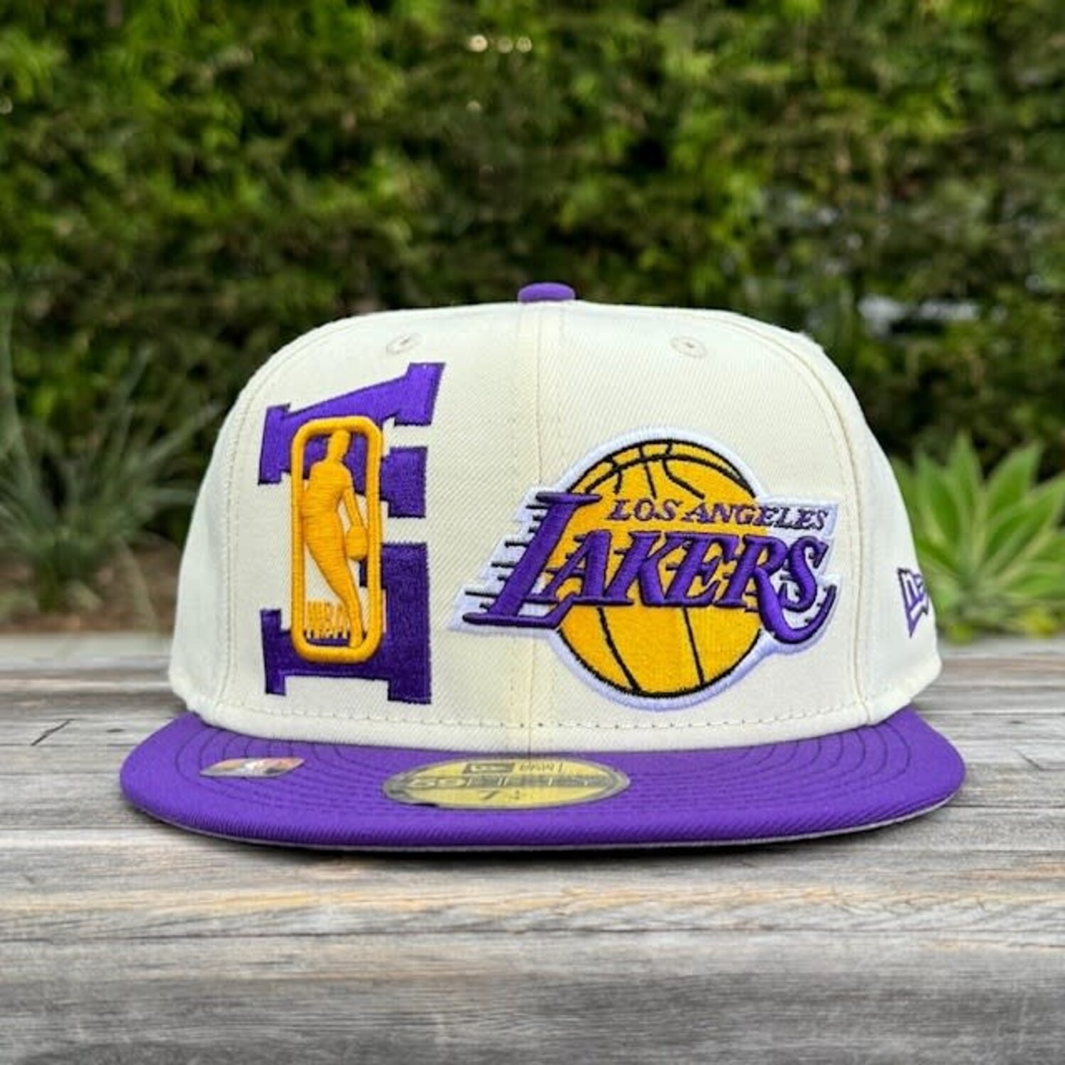 Lakers 2022 NBA Draft Ivory/Team Color Fitted - The Locker Room of