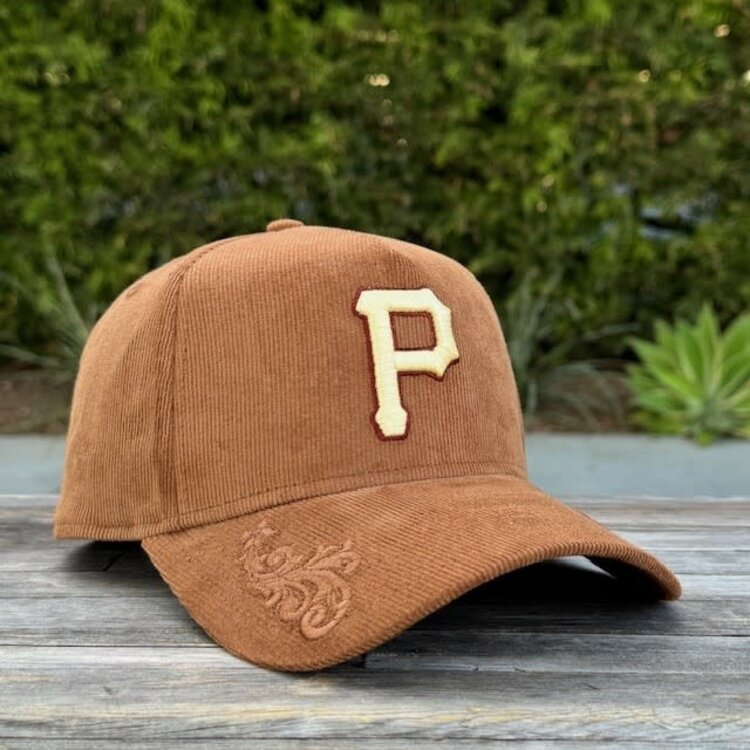 New Era Pittsburgh Pirates Toasted Peanut Corduroy 940 A-Frame