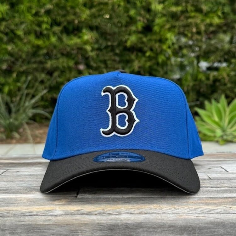 New Era Boston Red Sox Indigo/Black White Outline 940 A-Frame