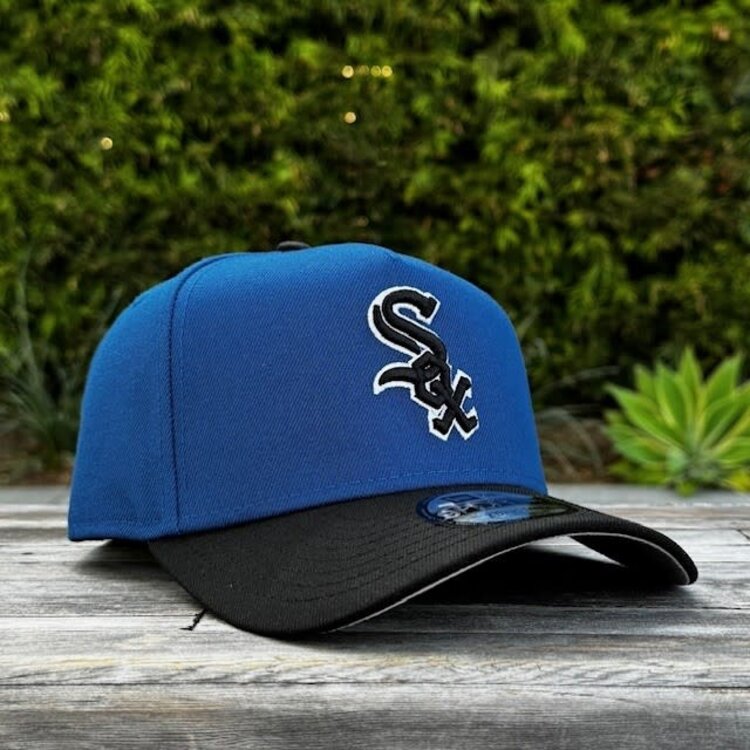 New Era Chicago White Sox Indigo/Black White Outline 940 A-Frame