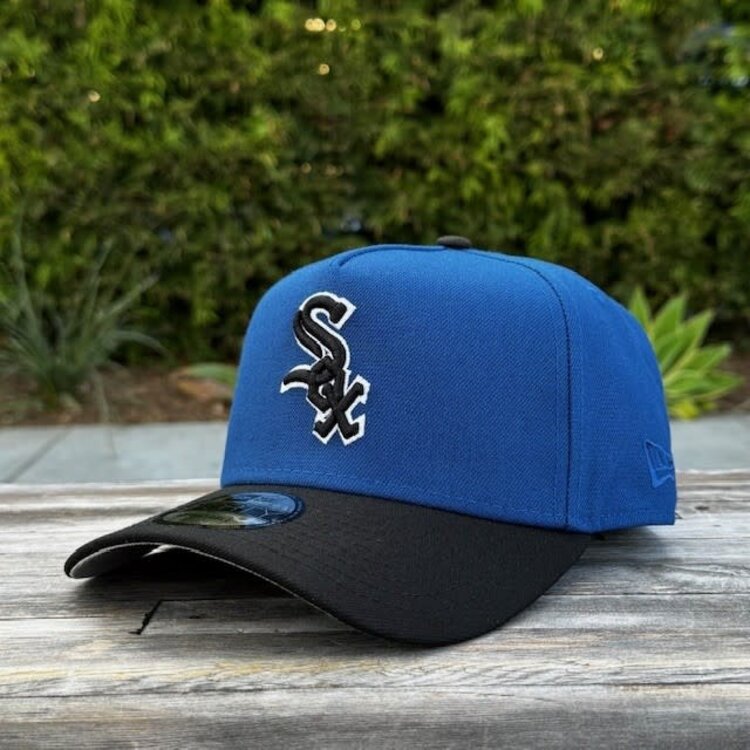 New Era Chicago White Sox Indigo/Black White Outline 940 A-Frame