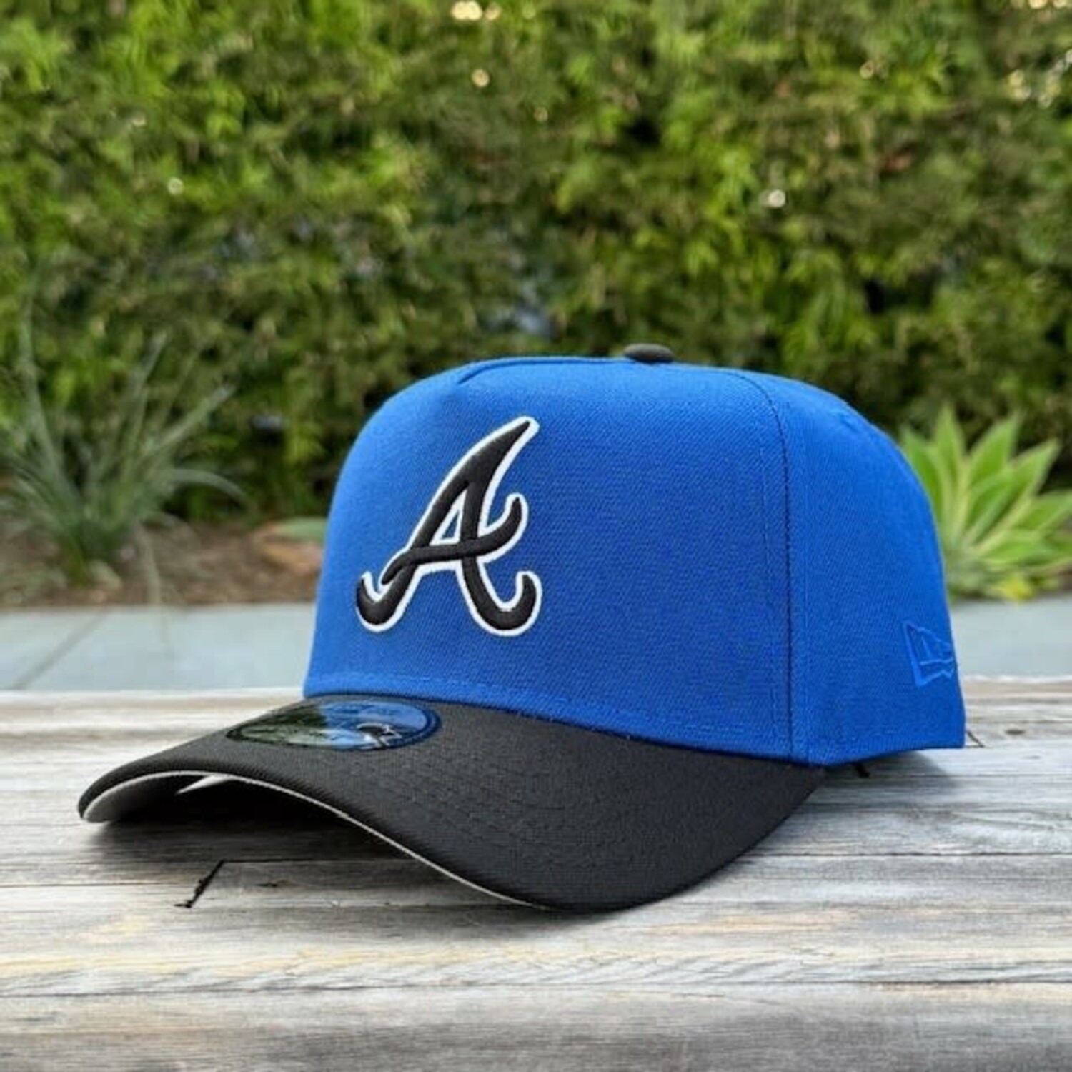 Braves Fitted Cap Atlanta Braves Black And White Hat New Era