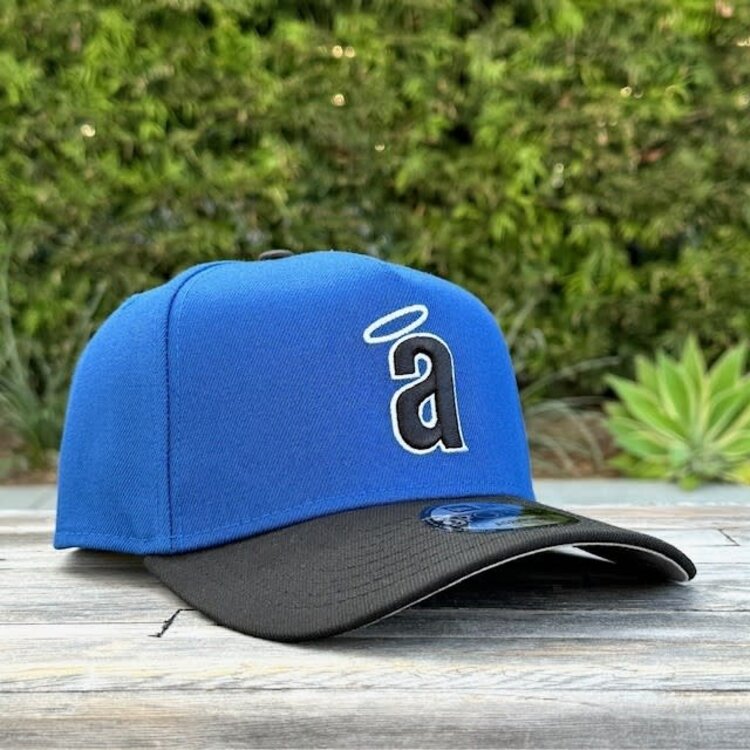New Era Angels Indigo/Black White Outline 940 A-Frame