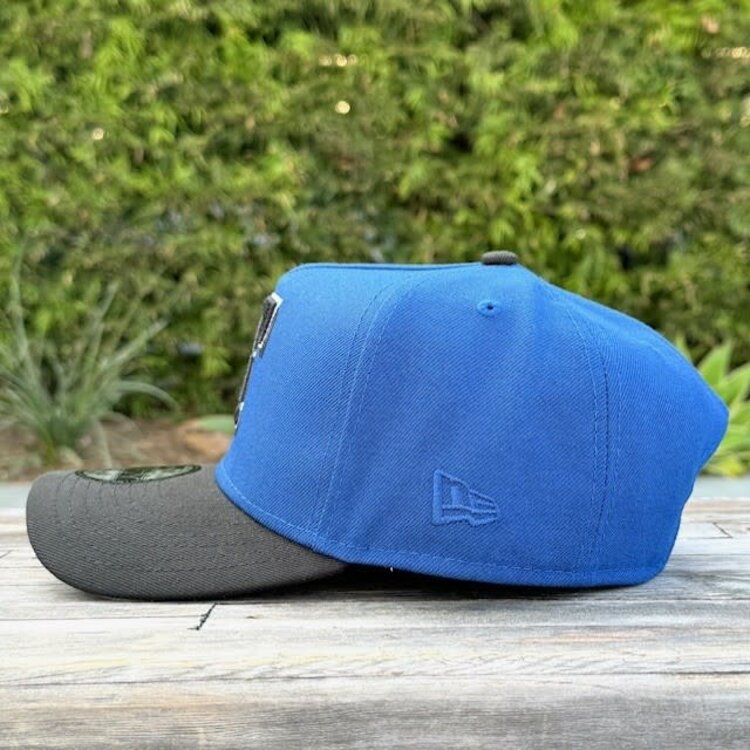 New Era Texas Rangers Indigo/Black White Outline 940 A-Frame