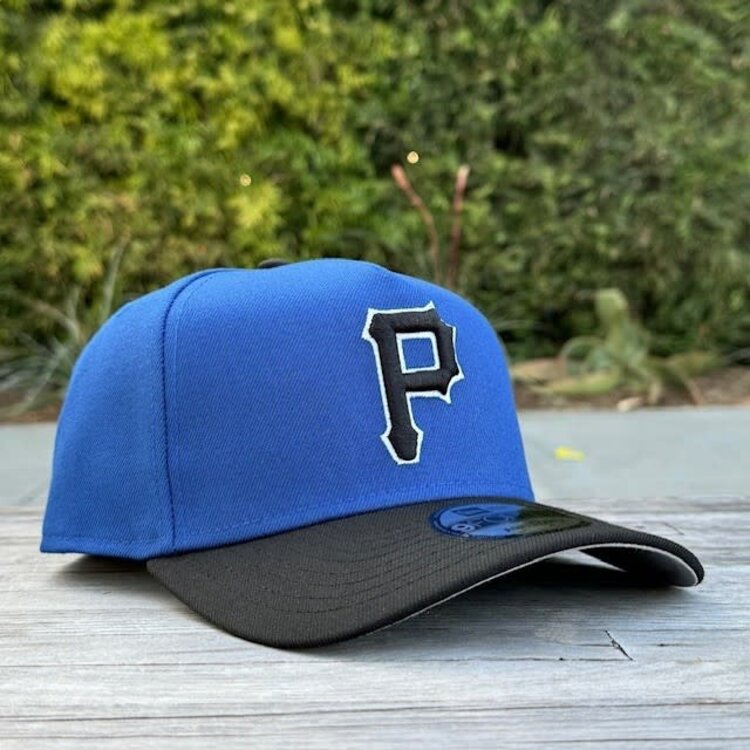 New Era Pittsburgh Pirates Indigo/Black White Outline 940 A-Frame