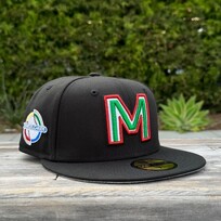 New Era Mexico 2024 Serie del Caribe Black Metallic Logos
