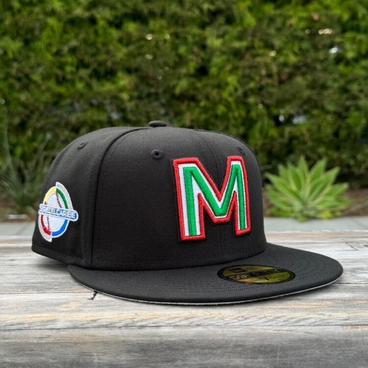 New Era Mexico 2024 Serie del Caribe Black Metallic Logos