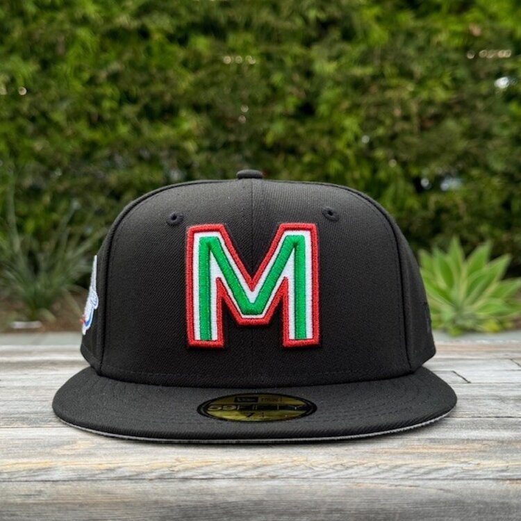 New Era Mexico 2024 Serie del Caribe Black Metallic Logos