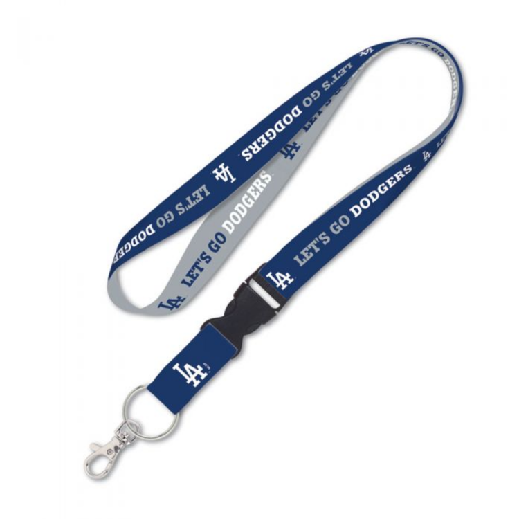 Wincraft Lets Go Dodgers - Dodgers Lanyard